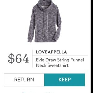 Stitch fix loveappella Evie sweater