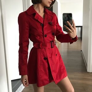 🔴SOLD🔴 Red Trench Coat