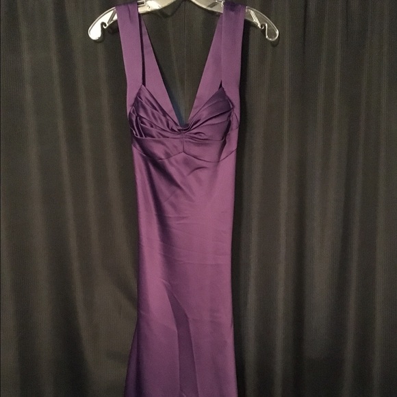 Beautiful Calvin Klein Deep Plum Dress - Picture 1 of 3
