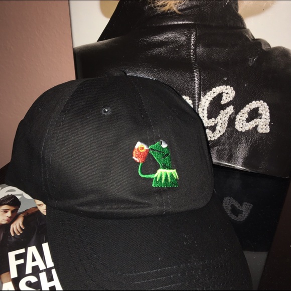 Kermit The Frog (Sips Tea) Hat
