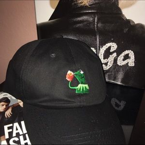 Kermit The Frog (Sips Tea) Hat
