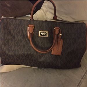 Michael kors duffle bag