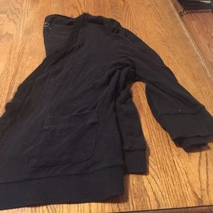 Black cardigan