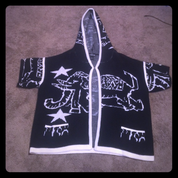 Black short sleeves cardigan 30$ OBO.