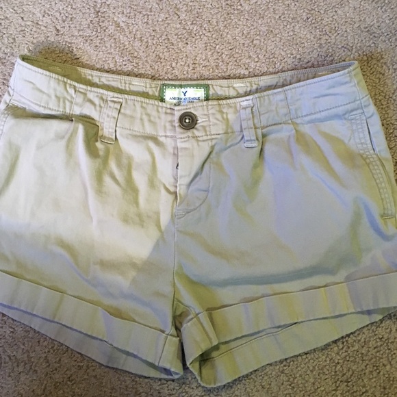 American Eagle Khaki Shorts