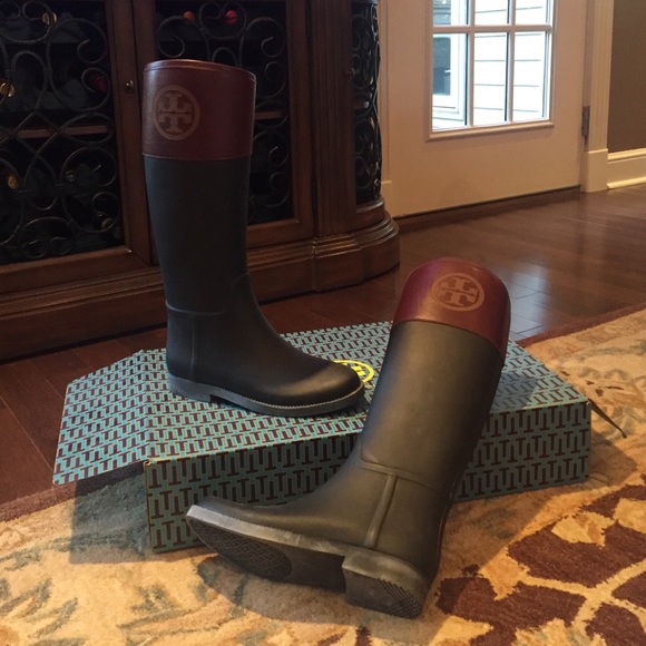 Tory Butch Rain Boots.