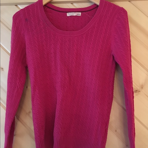 Pink light sweater