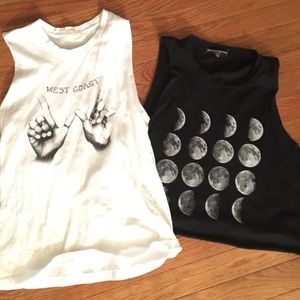 Brandy Melville and John Gault muscle tee package