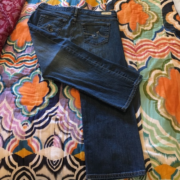AG cropped denim jeans, size 31