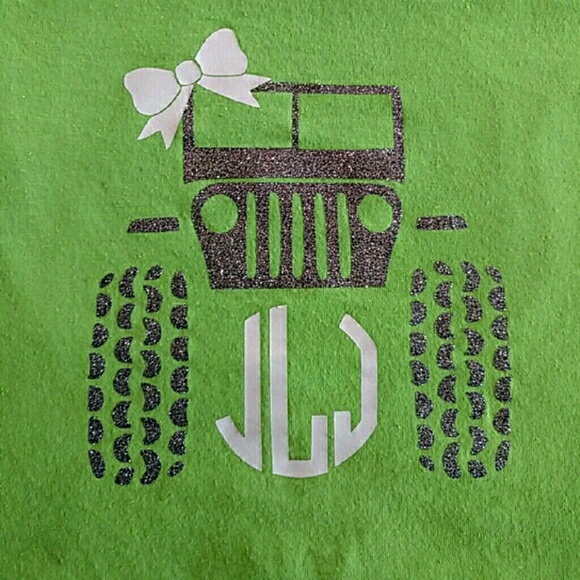 Custom jeep name monogrammed hoodie - Picture 1 of 1