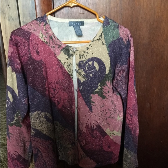 NWOT Beautiful Koret Vintage Cardigan