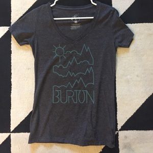 Burton V-neck T-shirt