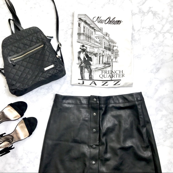 Tops - Vintage New Orleans Print Jazz Tee