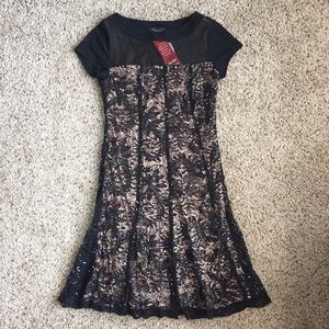 NWT. Sparkly lace dress