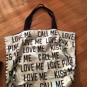 Holographic Victoria's Secret Tote