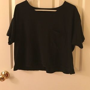 Black Crop Top