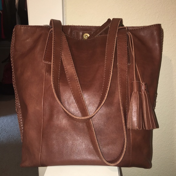 Lucky brand tote bag. Very soft and rich color