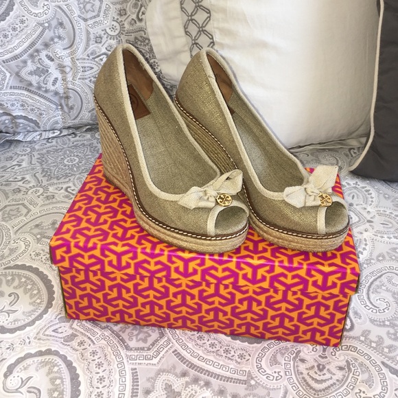 Tory Burch Wedges (LIKE NEW!)