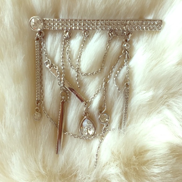 Swarovski element hair pin