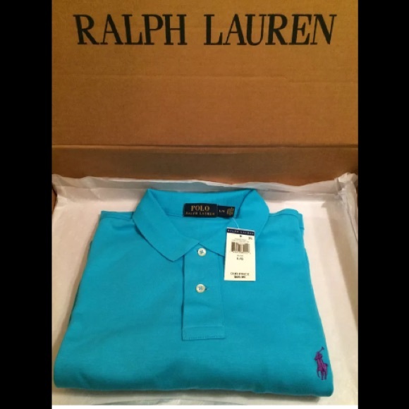 🚫SOLD🚫Polo Ralph Lauren Pima Soft Touch Blue
