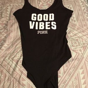 Good Vibes Pink Bodysuit