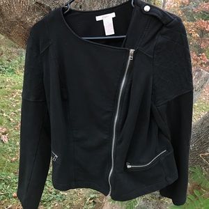 Candie's black zipper jacket!