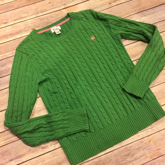 Lilly Pulitzer Sweaters - 🌻 Small Lilly Pulitzer Green Knit Sweater