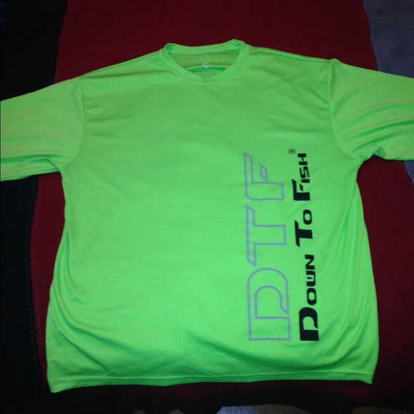 Down to fish polyester long sleeve