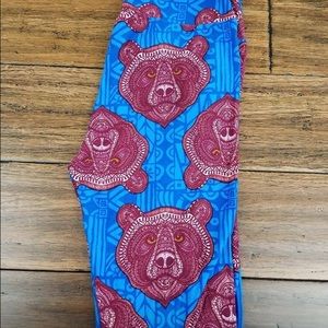 OS Tribal Bears Leggings-Reserved