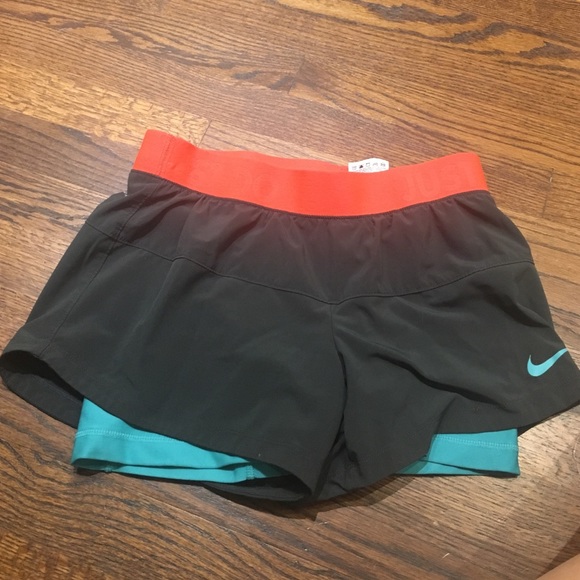 Gray Nike shorts