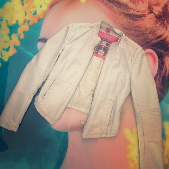 Vegan leather jacket