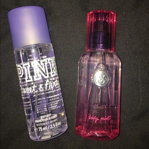 VS perfume mists