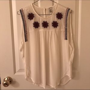 Embroidered Top