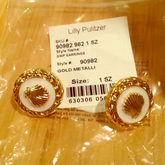 Lilly Pulitzer Shell Earrings