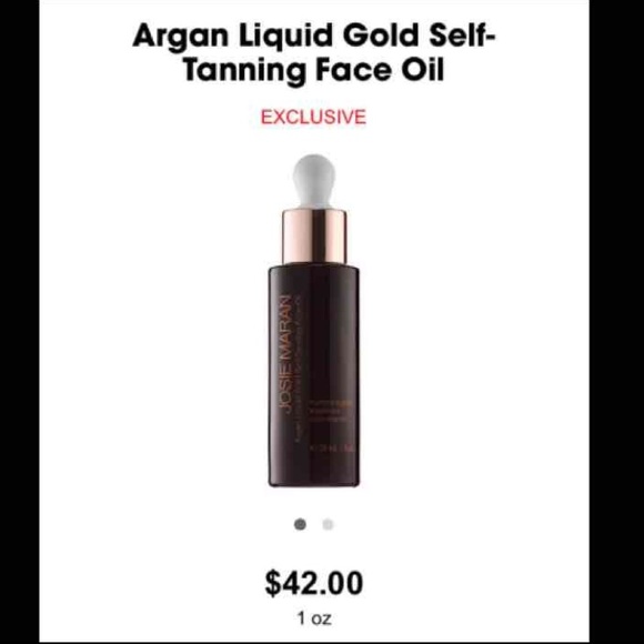 Aragon liquid gold face self tanning oil