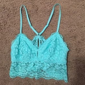 Aerie bright mint bralette