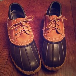 LLBean Vintage👞Classic Lace-Up Ankle Duck Boots