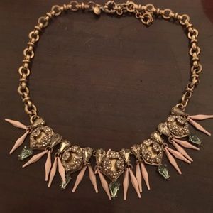 J.Crew Ornate Necklace & Earring Set