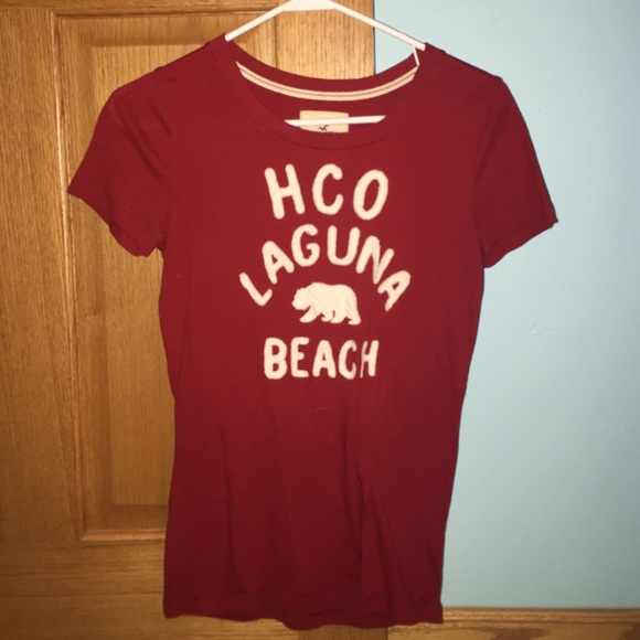 Red Hollister shirt