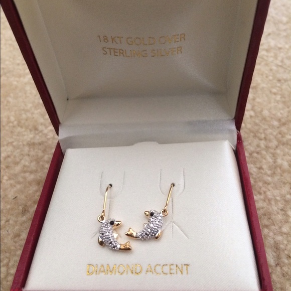 Diamond Accent 18KT Gold