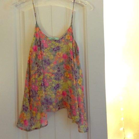 Karlie Floral Tank Top