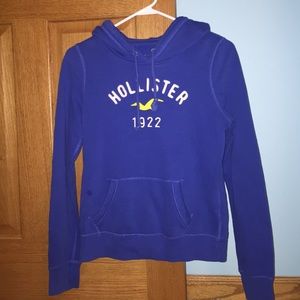 Blue Hollister sweatshirt