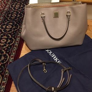 Dooney and Bourke satchel, leather Willa zip