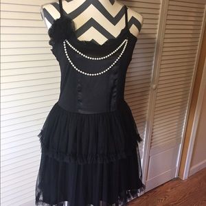 Forever 21 Black Lacy Dress