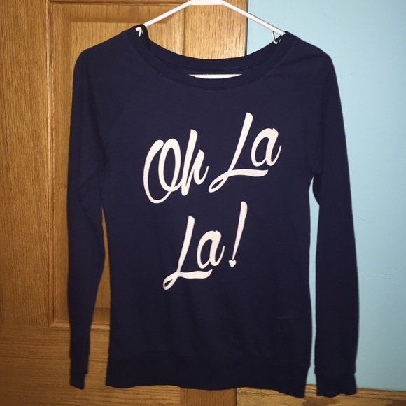 Navy blue shirt
