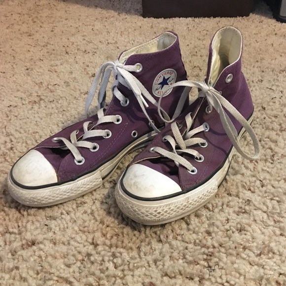Purple Converse