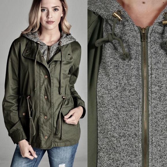 🆕TAMBERLYNN 3/4 sleeve utility jacket - NAVY - Picture 3 of 4