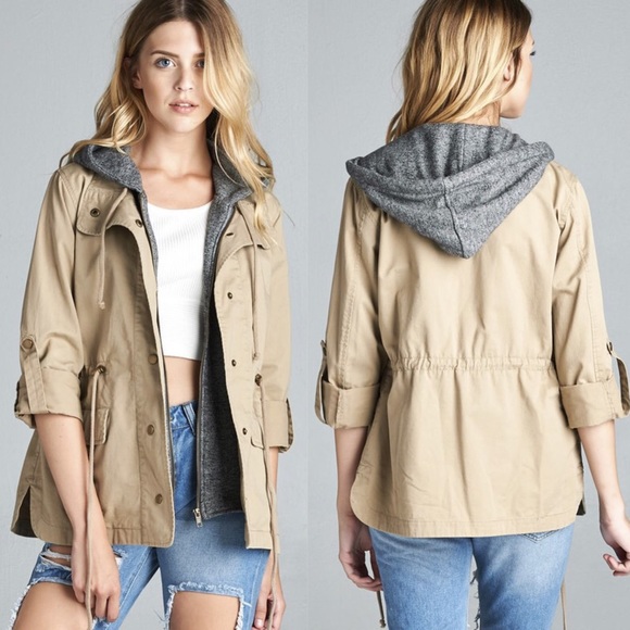 🆕TAMBERLYNN 3/4 sleeve utility jacket - NAVY - Picture 4 of 4