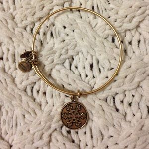 Alex and Ani "Team USA Snowflake" bracelet