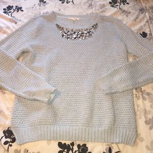 Baby blue sweater